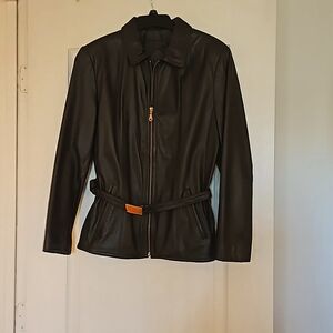 Size M, Preston & York, genuine leather, brown